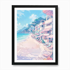 Beach House Art Print