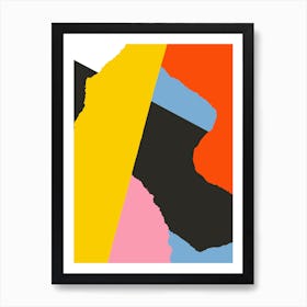 Colour Blocking #3 Art Print