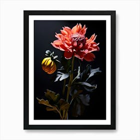 Dahlia 15 Art Print