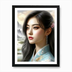 Exotic Beauty Artwork 58 Art Print