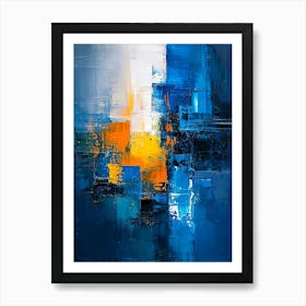 Abstract Painting 17 Art Print