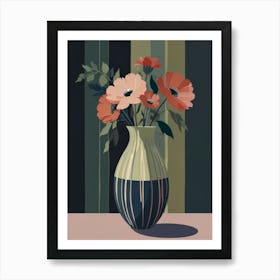 Flowers In A Vase 44 Art Print