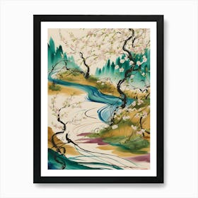 Cherry Blossoms 35 Art Print