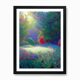 Red Butte Garden, Usa Classic Painting Art Print