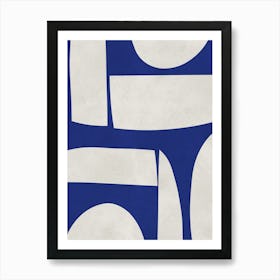 Contemporary modern art 48 Art Print