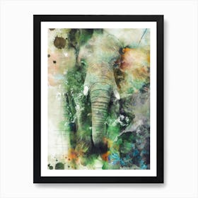 Elephant 2 Art Print