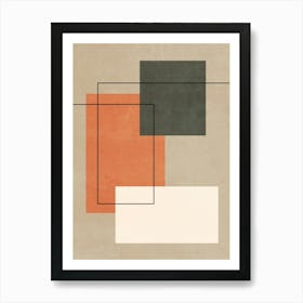 Minimal Art - VN03 Art Print