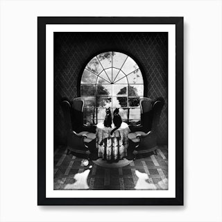 Room Skull Art Print