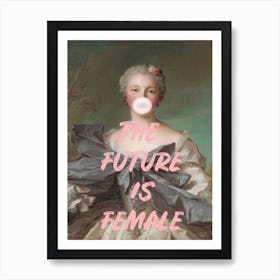 Female Future Art Print