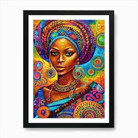 African Woman 141 Póster