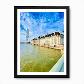 London Eye 4 Art Print