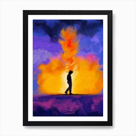 Alone Art Print