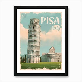 Pisa Italy - Leaning Tower, Piazza dei Miracoli Poster Poster