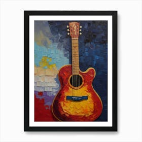 Acoustic Guitar 3 Art Print