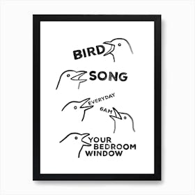 Bird Song Art Print