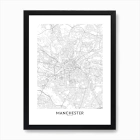 Manchester Art Print