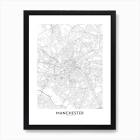 Manchester Art Print