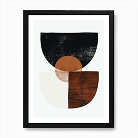 Lima Stone Park Bauhaus Minimalist Art Print