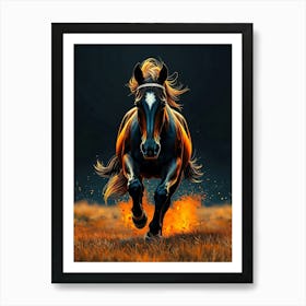 Wild Animal Creative Portrait 97 Art Print