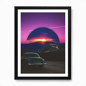 Sunset Portal Art Print