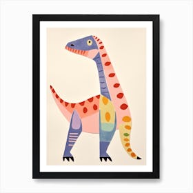 Nursery Dinosaur Art Torvosaurus 2 Art Print