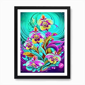 Orchid Art Print