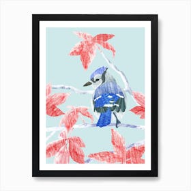 Winter Bird Art Print