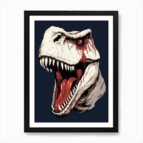 T-Rex 1 Art Print