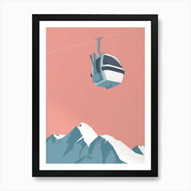 Gondola Lift 2 Art Print