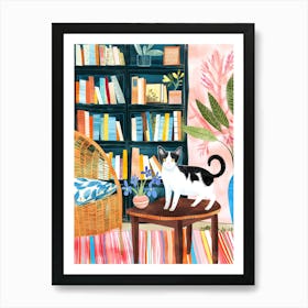 A Cat’s Cozy Kingdom 5 Art Print