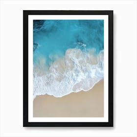 Beach - Beach Stock Videos & Royalty-Free Footage 11 Art Print