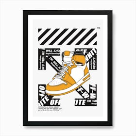 Sneakers Rich 1 Art Print