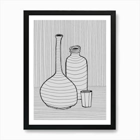 Terracotta Jug Art Print