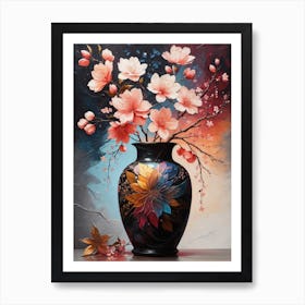 Flowers In A Vase 10 Art Print