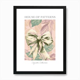 Coquette In Sage 2 Pattern Poster Art Print