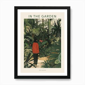 In The Garden Poster Kew Gardens England 4 Art Print