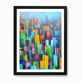 Cityscape 1 Art Print