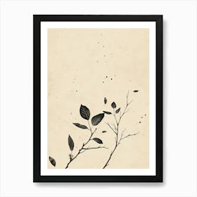 Hong Kong Flower Market Boho Minimalist Style Art Print