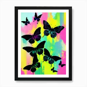 Butterflies In The Sky 35 Art Print