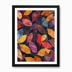 Autumn Leaves 12 Art Print