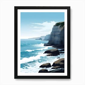 Great Cliffs Art Print