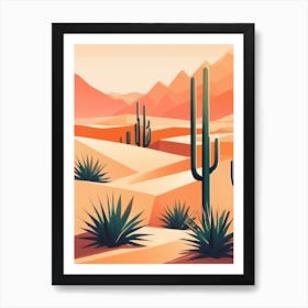 Shaped By The Desert Art Print