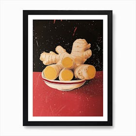 Art Deco Ginger Still Life 2 Art Print