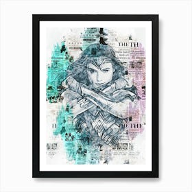 Wonder Woman 1 Art Print