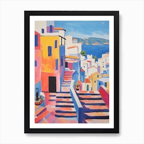 Split Croatia 5 Fauvist Painting Art Print