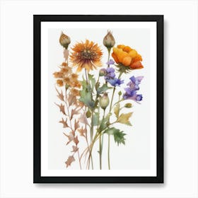 Wildflowers Art Print