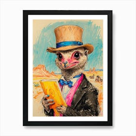 Meerkat 2 Art Print