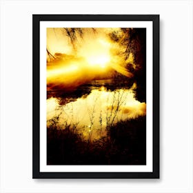 The Lake 7 Art Print