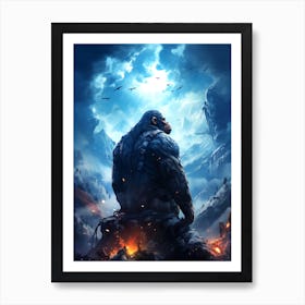 War For The Planet Of The Apes Art Print