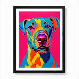 Vizsla Andy Warhol Style Dog Art Print